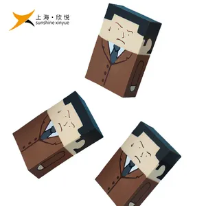 Custom Cartoon Eraser Pencil Eraser Novelty Funny Boss-Shaped Eraser For Office School Supplies