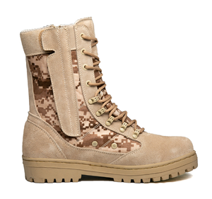 Botas de Desierto DFS26 Personalizadas de Gamuza con Camuflaje, Suela de Goma y Costuras Completas - Product Image 5