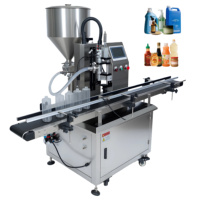 Machine de remplissage efficace pour l'eau, le shampoing, la pâte épaisse, le détergent, l'huile d'olive, le jus, les bouteilles, les pots, la pompe à piston, la machine de remplissage de liquides