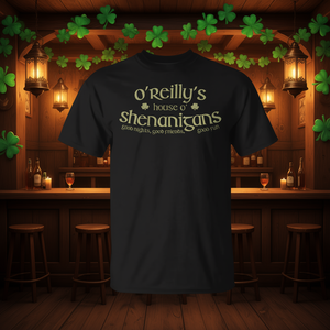 Camiseta con temática de pub irlandés para adultos, unisex, manga corta, cuello redondo, algodón, ropa informal, top gráfico - Product Image 3