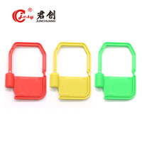 JCPL001 Scellé de sécurité jetable en plastique miniature à usage unique pour boîtes et conteneurs hospitaliers