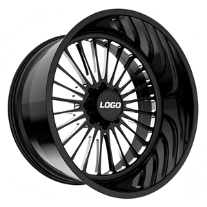 JTX <span class=keywords><strong>SCATHE</strong></span> Maßgefertigte Geschmiedete Leichtmetallfelgen 15-26 Zoll 8x165,1 für Ram 2500 3500 Hummer H2 Schwerlast-Pickup-Truck Offroad 4x4 - Product Image 4
