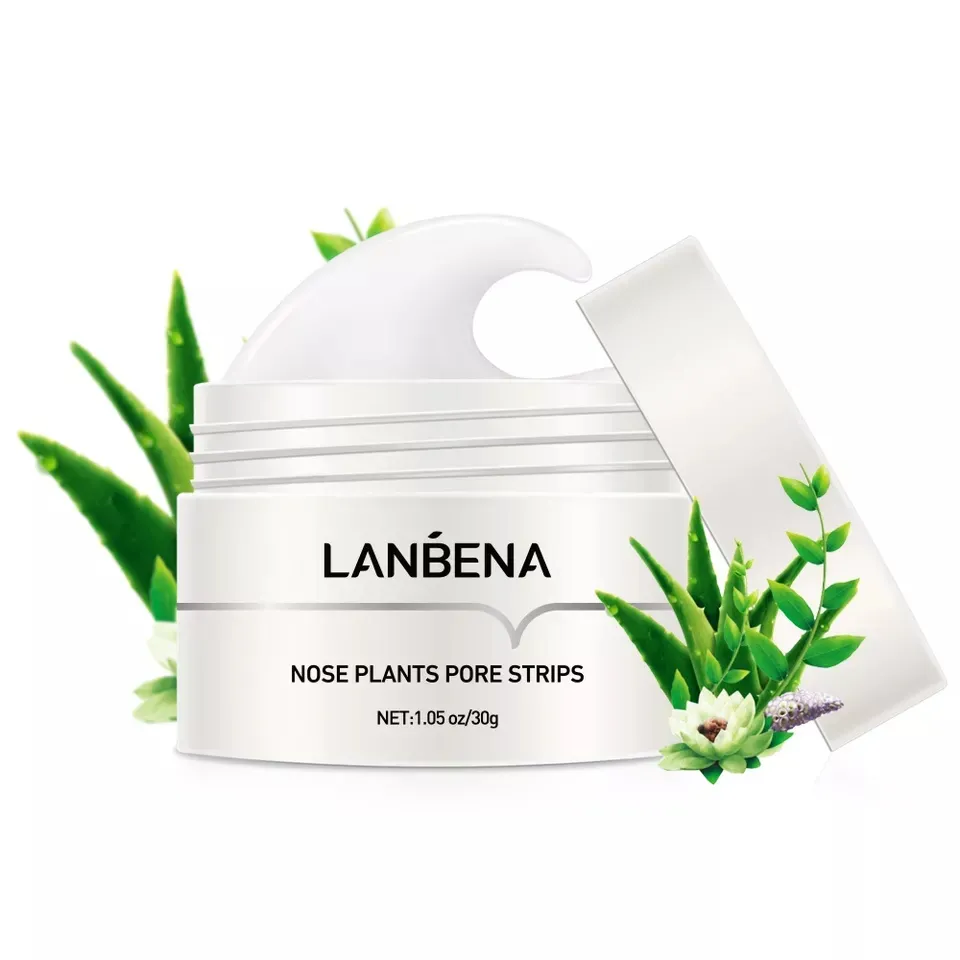 LANBENA bye bye Mitesser Nase abziehen Schwarzkopf entferner Serum Schrumpfender Poren minimierer Creme Nasen maske