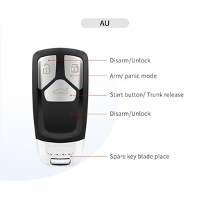 EASYGUARD Plug&Play CAN BUS Compatible con Audi A3 13-19, Q2 18-19, Kit de Alarma para Auto PKE, Llave Inteligente LCD, Arranque Remoto, Botón de Encendido - Product Image 2