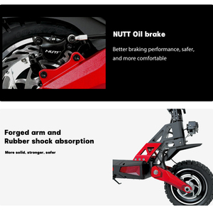 Patinete Eléctrico EM8 <span class=keywords><strong>Max</strong></span> <span class=keywords><strong>G</strong></span> Booster Todoterreno de Alta Potencia desde Almacén en UE y Reino Unido, Doble Motor 2*1600, Velocidad 65, con Freno de Aceite - Product Image 5
