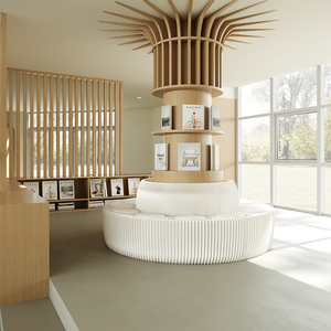 Panca Divano Pieghevole Estensibile in Carta Kraft a Nido d'Ape 6 Posti Moderna per Appartamenti Commerciali Uffici Conferenze Fiere - Product Image 6