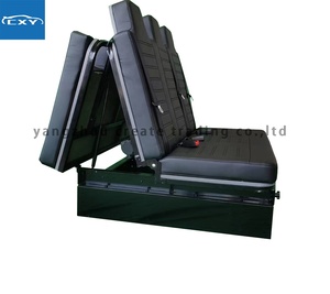 Asiento de Modificación de Automóvil de Lujo de Alta Calidad, Asiento Triple Plegable para Autocaravana, Cama - Product Image 4