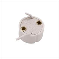 Adaptateur de douille en céramique/GU10, support de lampe halogène en porcelaine, connecteur de fil, ampoule LED spot, 250V, certifié CE ROHS, 2-6A