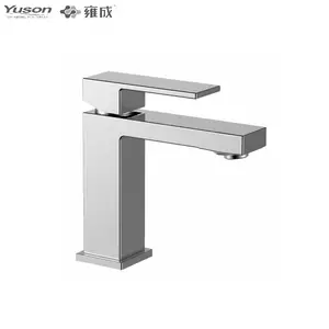 Brass Water Mixer Yuson 3324-30 Brass Faucet Single Lever Hot/Cold Water Deck-mounted Basin Mixer Bathroom Basin Faucet