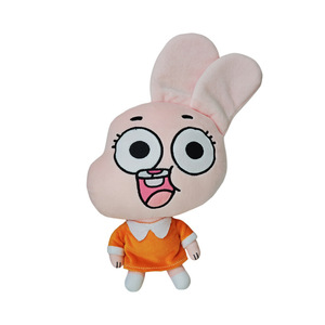 Peluche Personalizado con Logotipo de World <span class=keywords><strong>of</strong></span> Gumball, Muñeco de Peluche de Forrest Gump, Figuras de Anime, Muñecos de Peluche, Almohada - Product Image 3