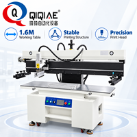 Machine de sérigraphie semi-automatique pour pâte à souder PCB avec table de travail de 1,6 m pour ligne SMT et impression de pochoirs