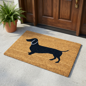 Alfombra para Perros con Diseño de Fibra de Coco y Reverso de PVC Indus - Duradera, Antideslizante, Lavable, Ecológica, Estilo Moderno, Color Sólido, Grosor Medio - Product Image 2