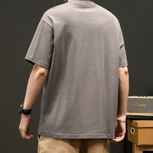 T-shirt Homme Oversize Col Rond Manches Courtes 100% Coton 210g Séchage Rapide Respirant Style Urbain – Vente en Gros Haute Qualité - Product Image 3