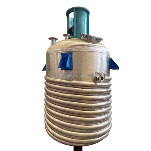 Réacteur chimique à agitation en acier inoxydable, 500 l, chauffe-liquide, à bobine externe, livraison gratuite - Product Image 2