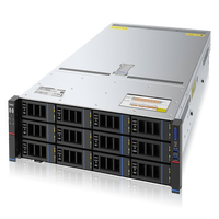 Servidor de 2U con CPU Dual AMD Epyc 9004/9005 y Memoria 24xDDR5, 12xSATA/SAS 3.5' HDD y 6 Tarjetas Aceleradoras PCIe5.0 y Servidor en Rack