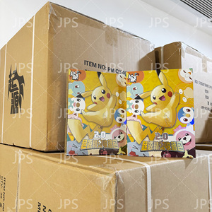 JPS Pikachuu et ses amis 7ème édition Cartes Pokémoned Cartes Pokémoned Dropshipping Cadeaux originaux Cartes à collectionner Cartes Pokenoned - Product Image 6