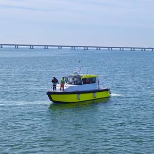 Kapal <span class=keywords><strong>Pilot</strong></span> Aluminium Profesional 11,6m Kapal Patroli Kerja dari Paduan Aluminium untuk <span class=keywords><strong>Pilot</strong></span> dan Penyelamatan - Product Image 4