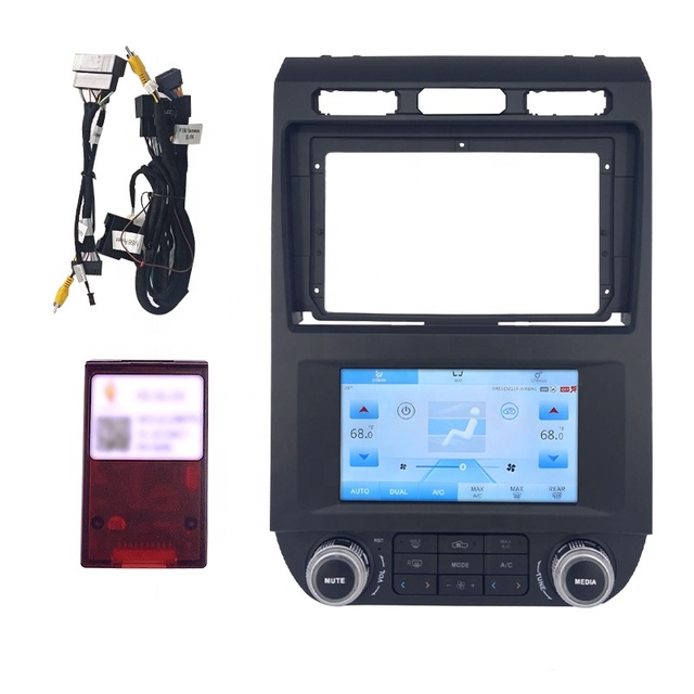 9 Inch Auto Radio Fascia Frame Kit for Ford F-150 OEM Car DVD Player Dash Panel 2015 2016 2017 2018 2019 2020 2021