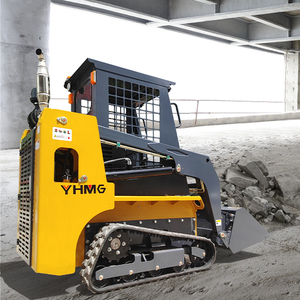 Của Trung Quốc New Arrival sản phẩm Mini Skid chỉ đạo Bộ nạp bánh xe 1ton EPA chứng nhận động cơ diesel Crawler skidsteer với canb - Product Image 1