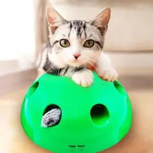 Juguete de gatito ecológico de alta calidad, divertido juguete interactivo Pop N Play para gatos