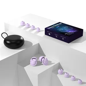 Cartoon Style Custom Logo Soundproof Sleeping Sleep Earplugs Ear Plug Noise Cancelling Reduction Sleep Silicone Earplug