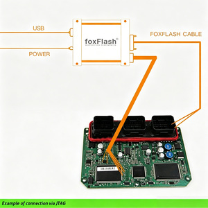 FoxFlash Super Strong ECU TCU Clone Chip Tuning tool V1.4.2 ซอฟต์แวร์เฟิร์มแวร์เวอร์ชัน FW D08 7 รองรับการอ่าน VR - Product Image 5
