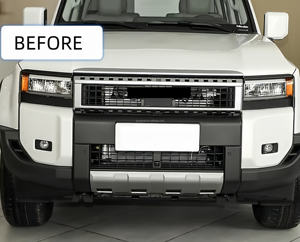 Accesorios para coche YBJ 2025-2027 para <span class=keywords><strong>Land</strong></span> <span class=keywords><strong>Cruiser</strong></span> Prado LC250 malla de parachoques de red antiinsectos rejilla de repuesto de 3 piezas - Product Image 3