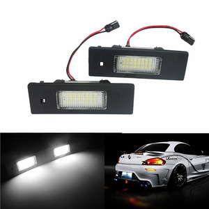 <b>Led</b> License Plate <b>Light</b> For Bmw E81 E87 E63 E64 F20 F21 <b>Mini</b> R55 White 632 671 6573 Pz154 - Product Image 1