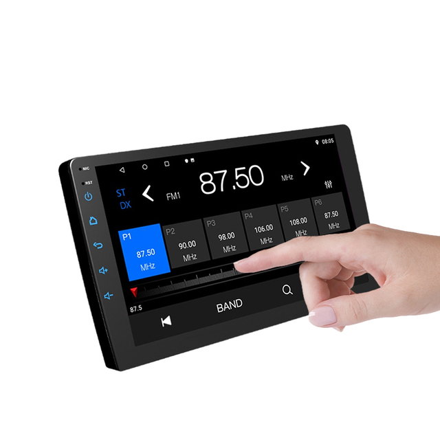 4 Core Car Stereo Android Auto Wireless Headunit GPS After Market Radio Android Monitor 7 Inch Car Audio for Toyota