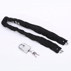 <span class=keywords><strong>Faja</strong></span> de tela Cerradura de cadena Motocicleta Coche eléctrico Cerradura de tela Grueso 8MM Cerradura de cadena de <span class=keywords><strong>faja</strong></span> - Product Image 2