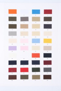 Y915 Tissu en coton épaissi et moulu Vêtements de travail Pantalons Ensembles de vêtements d'extérieur Tissu non élastique Processus de brûlure Tissu chinois - Product Image 4