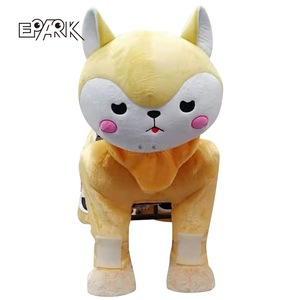 Paseo de felpa eléctrico para niños, juguete de felpa para pasear animales en ruedas, elefante, perro, <span class=keywords><strong>Akita</strong></span> <span class=keywords><strong>Inu</strong></span> - Product Image 2