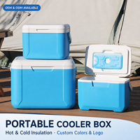 Glacière rigide compacte Cedar Space 5,5 L en PU avec 6 blocs de glace, isolation 76H pour la plage, le camping, le bateau, le camping-car et les voyages