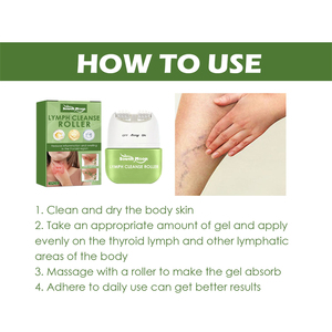 Rodillo de limpieza linfática OEM South Moon, 1 pieza, ganglios linfáticos, hinchazón, alivio del dolor, herramienta de rodillo de masaje corporal linfático - Product Image 6