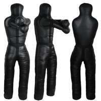 Mannequin à deux jambes pour MMA Grappling and Wrestling Training Fire Drill Workout Companion en matériau PU