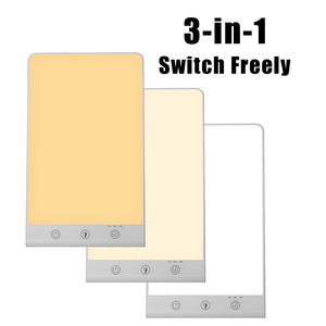 <span class=keywords><strong>Lampe</strong></span> de <span class=keywords><strong>luminothérapie</strong></span> avec <span class=keywords><strong>10</strong></span> <span class=keywords><strong>000</strong></span> <span class=keywords><strong>lux</strong></span> LED sans UV, trois températures de couleur réglables, luminosité réglable, minuterie, améliore l'humeur, le sommeil et la concentration - Product Image 2