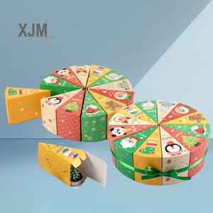 Vente en gros Boîte <span class=keywords><strong>de</strong></span> Noë<span class=keywords><strong>l</strong></span> vide recyclable personnalisée Boîtes cadeaux surprise 12 pièces <span class=keywords><strong>Calendrier</strong></span> <span class=keywords><strong>de</strong></span> <span class=keywords><strong>l</strong></span>'<span class=keywords><strong>avent</strong></span> secret - Product Image 1