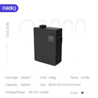 Diffuseurs d'arômes intelligents électriques à fixation murale en métal pour usage commercial, diffuseurs de parfum à huiles essentielles pures négatives
