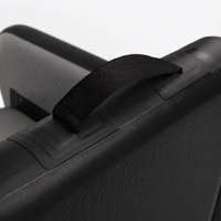 Fauteuil gonflable en tissu Drop Stitch avec poignée de transport et dossier, pour intérieur, extérieur, jardin, camping, canapé gonflable portable