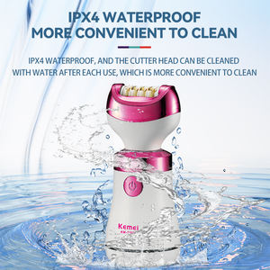 Épilateur KEMEI KM-7107 8 en 1 pour femmes, épilation, pince à épiler, épilateur sans fil rechargeable - Product Image 3