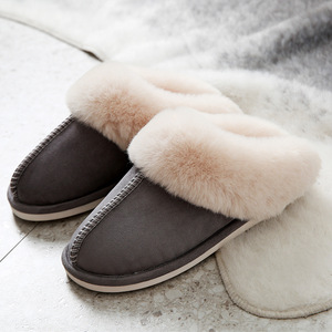 Pantoufles plates chaudes en peluche pour femmes, pantoufles d'hiver douces et confortables, chaussures en coton pour femmes, pantoufles d'intérieur en peluche, <span class=keywords><strong>fausse</strong></span> <span class=keywords><strong>fourrure</strong></span> en PVC - Product Image 5