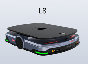 Camion à plateau plat électrique hybride sans rail de 100-1500 kg, AGV, nouvelle télécommande sans fil, navigation par vision, acier au carbone - Product Image 4