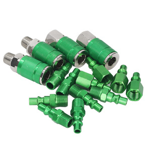 Aluminum Oxide Quick Connector Set 1/4 Npt Pneumatic Tool Accessories 14 Pieces - Product Image 5