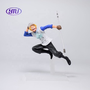 Produits les plus vendus 2025 Vente en gros OEM PVC Vinyle PU Figurines d'action Ace Toys Luffy <span class=keywords><strong>Manga</strong></span> Ace Figurine d'anime Sabo Chapeau de paille Pirates - Product Image 4