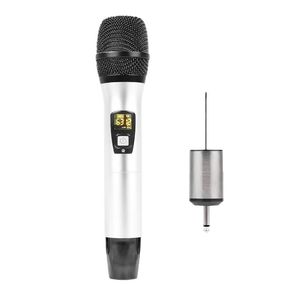 Nuevo Micrófono Inalámbrico VHF Universal Profesional <span class=keywords><strong>LG</strong></span> SURPASS SP-VMP14 para <span class=keywords><strong>Karaoke</strong></span> Familiar, Receptor de Mano, Cardioide, Aleación de Aluminio - Product Image 1
