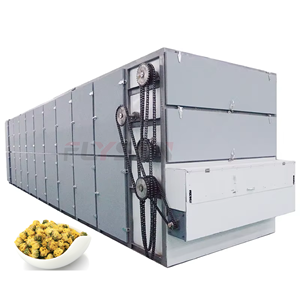 Secadora automática de malla para flores de gran capacidad, equipo de secado de crisantemos para procesamiento de flores - Product Image 1