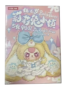 Muñecas Grandes de la Serie 400% de Baby Three Lily Rabbit <span class=keywords><strong>Town</strong></span> Gen V5, 100% Oficiales y Genuinas, Decoraciones para el Hogar, Juguetes Coleccionables - Product Image 6
