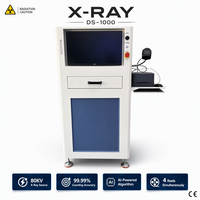 Wisdomshow DS-1000 80KV X-Ray SMD Counter |   Hitung Otomatis 4 Gulungan Secara Bersamaan |   6-8 detik Per Siklus |   15-inci Max ERP/MES Terintegrasi