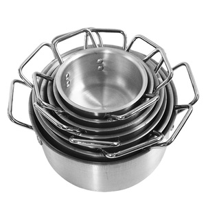 Ensemble d'ustensiles de cuisine en aluminium Ensemble de casseroles de cuisine épaissies Pots à soupe à induction Juego De Ollas 14pcs Casserole Ollas De <span class=keywords><strong>Cocin</strong></span> - Product Image 2