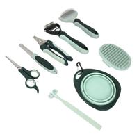 Kit d'entretien et de nettoyage quotidien pour animaux de compagnie, ensemble d'outils de toilettage pour chats et chiens, kit d'outils de beauté